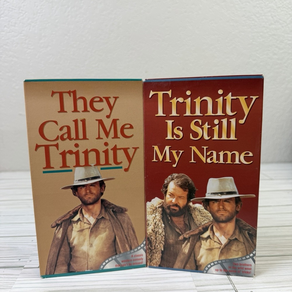 They Call Me Trinity And Trinity Is Still My Name 2 VHS Movies 1994